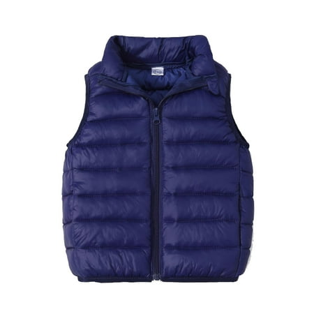 Virmaxy Toddler Baby Girls Boys Puffer Vest Unisex Kids Windproof Padded Down Vest Solid Sleeveless Full Zip Up Tank Tops Jacket Fall Winter Lightweight Warm Coat Navy 4T
Virmaxy Toddler Baby Girls Boys Puffer Vest Unisex Kids Windproof Padded Down Vest Solid Sleeveless Full Zip Up Tank Tops Jacket Fall Winter Lightweight Warm Coat Navy 4T