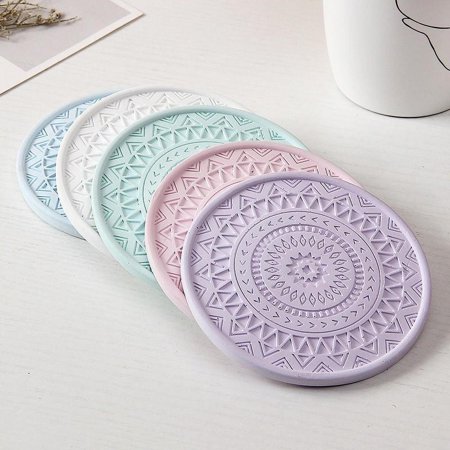 Absorbent Drink Coasters Colourful Diatomite Round Cup Mat Heat Proof Insulated Placemat Protecting Table Decoration Accessories
Absorbent Drink Coasters Colourful Diatomite Round Cup Mat Heat Proof Insulated Placemat Protecting Table Decoration Accessories