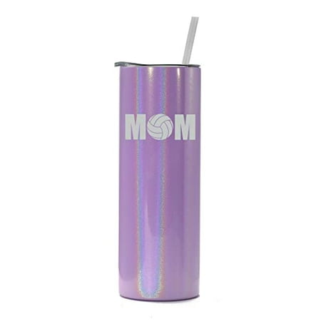 20 oz Skinny Tall Tumbler Stainless Steel Vacuum Insulated Travel Mug Cup With Straw MOM Volleyball (Purple Iridescent Glitter)
20 oz Skinny Tall Tumbler Stainless Steel Vacuum Insulated Travel Mug Cup With Straw MOM Volleyball (Purple Iridescent Glitter)