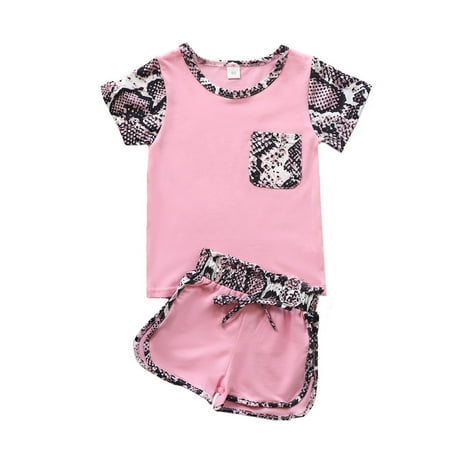 LEIWAO Toddler Baby Outfits Toddler Girls Short Sleeve Cartoon Fashion Prints Tops T Shirt Shorts 2Pcs Sets Outfits Children Clothes Set Girl Daily Wear
LEIWAO Toddler Baby Outfits Toddler Girls Short Sleeve Cartoon Fashion Prints Tops T Shirt Shorts 2Pcs Sets Outfits Children Clothes Set Girl Daily Wear