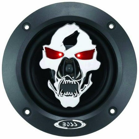Boss PHANTOM SKULL SK422 Speaker - 250 W PMPO - 2-way - 85 Hz to 20 kHz - 4 Ohm - 4 Boss PHANTOM SKULL SK422 Speaker - 250 W PMPO - 2-way - 85 Hz to 20 kHz - 4 Ohm - 4