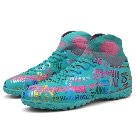 Soccer Cleats Mens Soccer Shoes Boys Professional High-Top Football Boots Indoor Outdoor Competition Training Shoes Comfortable Turf Football Shoes
Soccer Cleats Mens Soccer Shoes Boys Professional High-Top Football Boots Indoor Outdoor Competition Training Shoes Comfortable Turf Football Shoes
