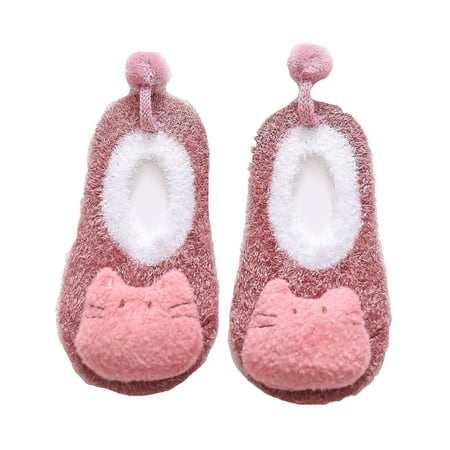QWERTYU Newborn Infant Toddler Girl s Boy Fleece Slippers First Walkers Shoes for Baby Kids Girl Boy Winter Cartoon Non-Slip Floor Socks 0-6Y
QWERTYU Newborn Infant Toddler Girl s Boy Fleece Slippers First Walkers Shoes for Baby Kids Girl Boy Winter Cartoon Non-Slip Floor Socks 0-6Y