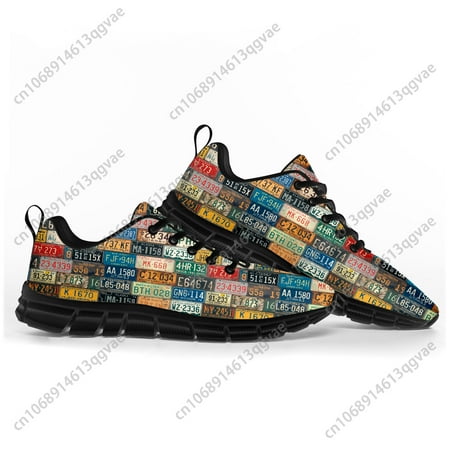 License Car Plate Number Retro Novelty Design Sports Shoes Mens Womens Teenager Kids Children Custom Sneakers High Quality Shoes
License Car Plate Number Retro Novelty Design Sports Shoes Mens Womens Teenager Kids Children Custom Sneakers High Quality Shoes