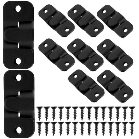Stainless Steel Mountain Buckle 10 Sets Shelf Hanger Coat Hangers Splint Photo Frame Picture
Stainless Steel Mountain Buckle 10 Sets Shelf Hanger Coat Hangers Splint Photo Frame Picture