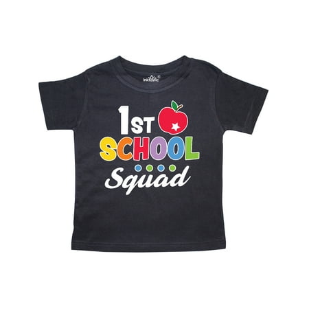 Inktastic 1st Grade School Squad with Apple and Star Gift Toddler Boy or Toddler Girl T-Shirt
Inktastic 1st Grade School Squad with Apple and Star Gift Toddler Boy or Toddler Girl T-Shirt