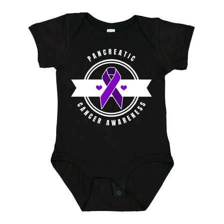 Inktastic Pancreatic Cancer Awareness with Purple Ribbon Banner and Hearts Gift Baby Boy or Baby Girl Bodysuit
Inktastic Pancreatic Cancer Awareness with Purple Ribbon Banner and Hearts Gift Baby Boy or Baby Girl Bodysuit