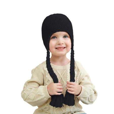 Zlekejiko Wool Knitted Cap Solid Color Knitting Baby Wool Ball Cap Braid Ear Plus Warm Children s Hat Girls
Zlekejiko Wool Knitted Cap Solid Color Knitting Baby Wool Ball Cap Braid Ear Plus Warm Children s Hat Girls