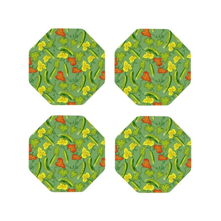 Drink Coasters Set of 4 Cucumber ratta flower Leather Coasters for Coffee Table Protector Heat Resistant Cute Coasters for Home Decor Housewarming Gifts Bar Kitchen 4 Inch Octagon
Drink Coasters Set of 4 Cucumber ratta flower Leather Coasters for Coffee Table Protector Heat Resistant Cute Coasters for Home Decor Housewarming Gifts Bar Kitchen 4 Inch Octagon