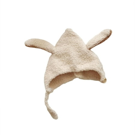 Infant Baby Plush Hat Solid Color Rabbit Ear Warm Cap with Button for Toddler Boys Girls
Infant Baby Plush Hat Solid Color Rabbit Ear Warm Cap with Button for Toddler Boys Girls