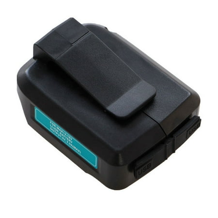 14.4V/18V USB Power Source Charger Converter Battery Adapter for MAKITA ADP05 Black
14.4V/18V USB Power Source Charger Converter Battery Adapter for MAKITA ADP05 Black
