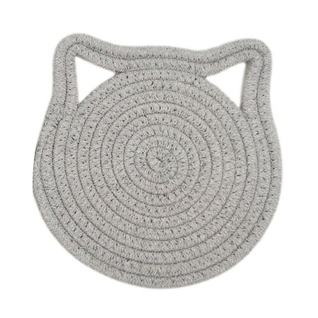 Shangqer Bowl Mat Environmentally Friendly Heat Insulation Cat Ear Shape Tea Coffee Cup Coaster for Cafes
Shangqer Bowl Mat Environmentally Friendly Heat Insulation Cat Ear Shape Tea Coffee Cup Coaster for Cafes