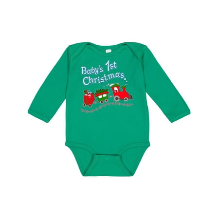 Inktastic Baby s 1st Christmas Train with Presents and Tree Gift Baby Boy or Baby Girl Long Sleeve Bodysuit
Inktastic Baby s 1st Christmas Train with Presents and Tree Gift Baby Boy or Baby Girl Long Sleeve Bodysuit