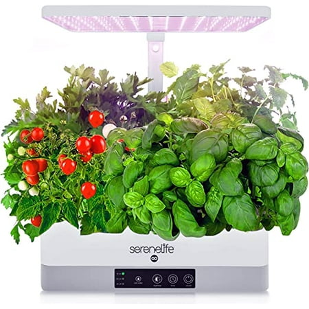 SereneLife Smart Indoor Garden - Indoor Herb Garden with LED Grow Lights Panel (White)
SereneLife Smart Indoor Garden - Indoor Herb Garden with LED Grow Lights Panel (White)