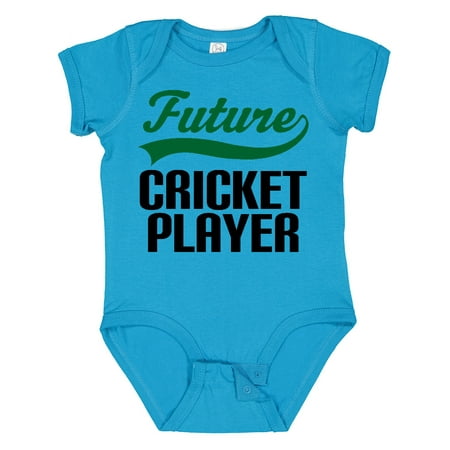 Inktastic Future Cricket Player Gift Baby Boy Bodysuit