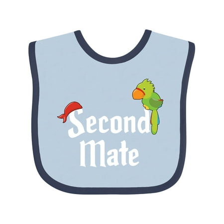 Inktastic Second Mate pirate with parrot and bandanna Gift Baby Boy or Baby Girl Bib
Inktastic Second Mate pirate with parrot and bandanna Gift Baby Boy or Baby Girl Bib