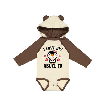 Inktastic I Love My Abuelito with Cute Penguin and Hearts Gift Baby Girl Long Sleeve Bodysuit
Inktastic I Love My Abuelito with Cute Penguin and Hearts Gift Baby Girl Long Sleeve Bodysuit