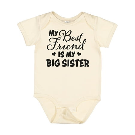 Inktastic My Best Friend is My Big Sister with Hearts Gift Baby Boy or Baby Girl Bodysuit
Inktastic My Best Friend is My Big Sister with Hearts Gift Baby Boy or Baby Girl Bodysuit