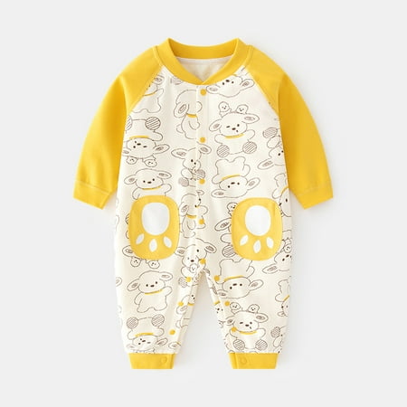 Yidarton Baby Jumpsuit Spring And Autumn Baby Boneless Long Sleeve Home Cotton Climbing Suit Baby Printed Across The Door
Yidarton Baby Jumpsuit Spring And Autumn Baby Boneless Long Sleeve Home Cotton Climbing Suit Baby Printed Across The Door