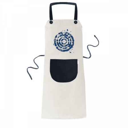 Blue Target Design Round Illustration Pattern Apron Adjustable Bib Cotton Linen BBQ Kitchen Pocket Pinafore
Blue Target Design Round Illustration Pattern Apron Adjustable Bib Cotton Linen BBQ Kitchen Pocket Pinafore
