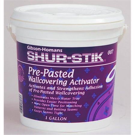 Gardner Gibson-black Jack 1 Gallon Pre-Pasted Wallcovering Activator 860730020 - Pack of 4