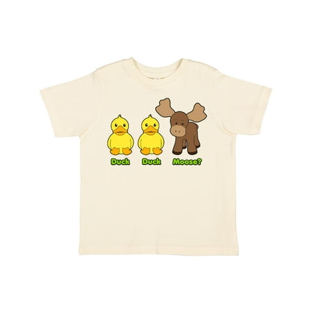 Inktastic Duck Duck Moose Gift Toddler Boy or Toddler Girl T-Shirt