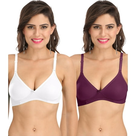 Ossirrio Women s Everyday Non Padded Non Wired 3/4th Coverage T-Shirt Bra with Free Transparent Strap Wine White
Ossirrio Women s Everyday Non Padded Non Wired 3/4th Coverage T-Shirt Bra with Free Transparent Strap Wine White