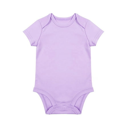 Baby Boy Romper Unisex Solid Bodysuit Romper Blank Fashion Boys Girls Clothes Baby Bodysuit Purple 3 Months-6 Months
Baby Boy Romper Unisex Solid Bodysuit Romper Blank Fashion Boys Girls Clothes Baby Bodysuit Purple 3 Months-6 Months