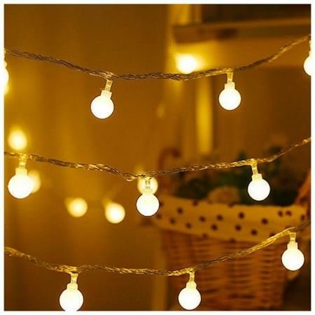 ColorProfit 40-Count Outdoor LED Bulb String Lights IP44 Waterproof Battery Operated Lamp Garden Home Decor
ColorProfit 40-Count Outdoor LED Bulb String Lights IP44 Waterproof Battery Operated Lamp Garden Home Decor