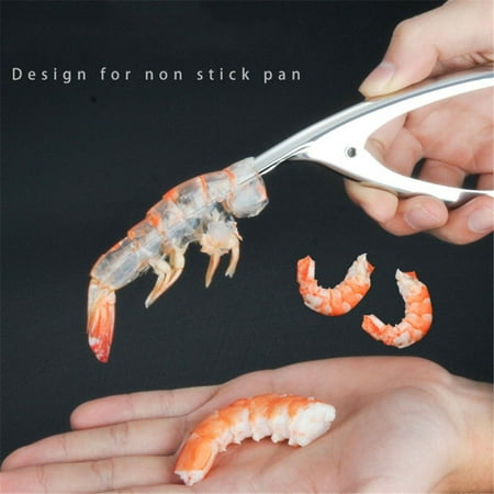 Stainless Steel Creative Shrimp Peeler Practical Shrimp Deveiner Peel Device Fishing Knife Kitchen Cooking Seafood Gadget Tool Creative Shrimp Peeler Practical
Stainless Steel Creative Shrimp Peeler Practical Shrimp Deveiner Peel Device Fishing Knife Kitchen Cooking Seafood Gadget Tool Creative Shrimp Peeler Practical