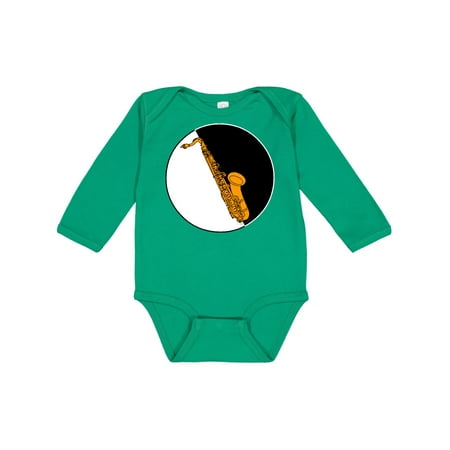 Inktastic Saxophone Black and White Circle Gift Baby Boy or Baby Girl Long Sleeve Bodysuit
Inktastic Saxophone Black and White Circle Gift Baby Boy or Baby Girl Long Sleeve Bodysuit