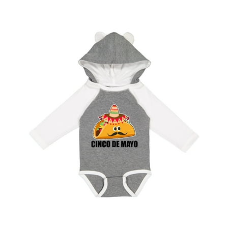 Inktastic Cinco De Mayo With Taco with Eyes Mustache and Sombrero Gift Baby Boy or Baby Girl Long Sleeve Bodysuit
Inktastic Cinco De Mayo With Taco with Eyes Mustache and Sombrero Gift Baby Boy or Baby Girl Long Sleeve Bodysuit