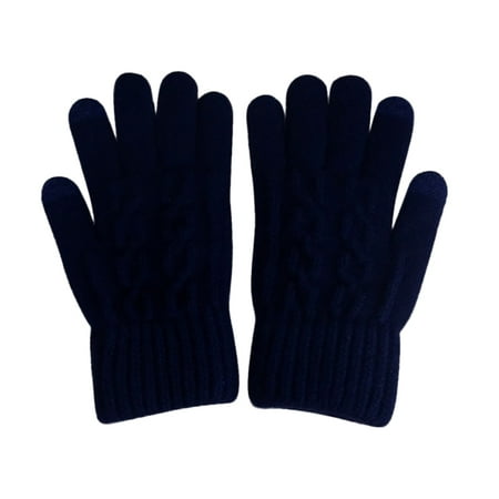 Dadaria Winter Gloves Men Winter Keep Warm Cashmere Solid Color Printed Knitted Knitted Flip Gloves Navy Men
Dadaria Winter Gloves Men Winter Keep Warm Cashmere Solid Color Printed Knitted Knitted Flip Gloves Navy Men