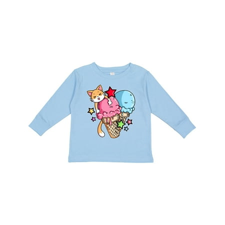 Inktastic Ice Cream Cones with Orange Cat and Stars Gift Toddler Boy or Toddler Girl Long Sleeve T-Shirt
Inktastic Ice Cream Cones with Orange Cat and Stars Gift Toddler Boy or Toddler Girl Long Sleeve T-Shirt