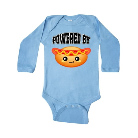 Inktastic Hot Dog Powered By Hotdogs Gift Baby Boy or Baby Girl Long Sleeve Bodysuit
Inktastic Hot Dog Powered By Hotdogs Gift Baby Boy or Baby Girl Long Sleeve Bodysuit