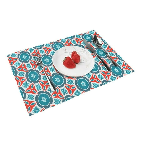 Home Seamless Flower Pattern Placemats Set Of 4 Washable Wipeable Place Mats Place Mats For Festival Parties Family Dinner (12 X 18inch)
Home Seamless Flower Pattern Placemats Set Of 4 Washable Wipeable Place Mats Place Mats For Festival Parties Family Dinner (12 X 18inch)