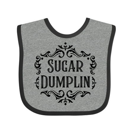 Inktastic Sugar Dumplin Gift Baby Boy or Baby Girl Bib