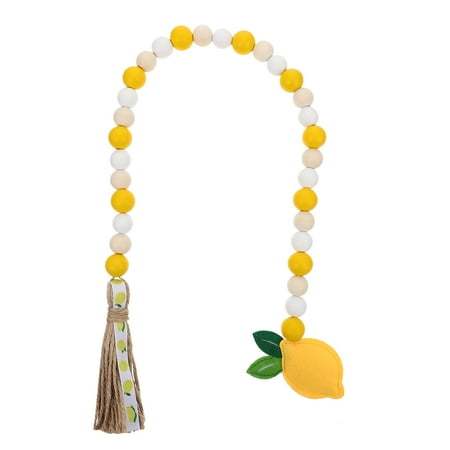 Natural Home Decor Summer Wreath Lemon Wood Beads Banner Wall Hangings Decorative Trendy Ornament The Tassel Pendant Child
Natural Home Decor Summer Wreath Lemon Wood Beads Banner Wall Hangings Decorative Trendy Ornament The Tassel Pendant Child