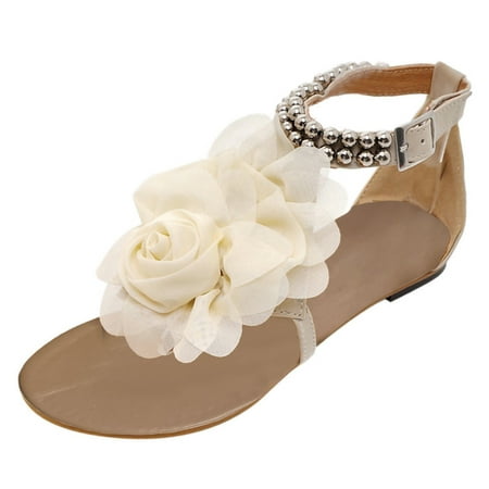 Fsqjgq River Sandals for Women Buckle Summer Shoes Flat Strap Bohemian Style String Flower Women Bead Sandals Women s Sandals Womens Sandals Size 81/2 White 40
Fsqjgq River Sandals for Women Buckle Summer Shoes Flat Strap Bohemian Style String Flower Women Bead Sandals Women s Sandals Womens Sandals Size 81/2 White 40