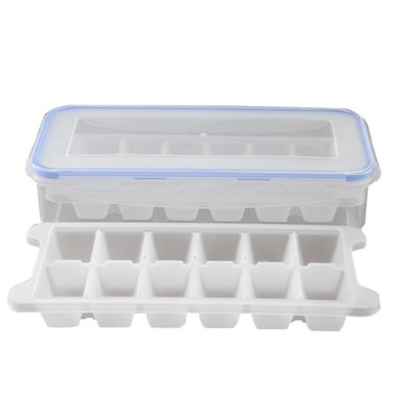 Trays and Storage Container Set with Airtight Locking Lid 3 Packs / 36 Ice Cubes for Cool Drinks
Trays and Storage Container Set with Airtight Locking Lid 3 Packs / 36 Ice Cubes for Cool Drinks
