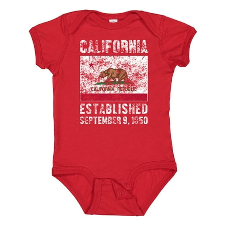 Inktastic Established September 9 1850 California Flag Gift Baby Boy or Baby Girl Bodysuit
Inktastic Established September 9 1850 California Flag Gift Baby Boy or Baby Girl Bodysuit