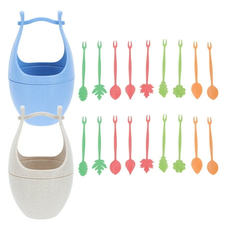 2 Sets of Creative Fruit Forks Reusable Fruit Forks Environmental Friendly Forks
2 Sets of Creative Fruit Forks Reusable Fruit Forks Environmental Friendly Forks