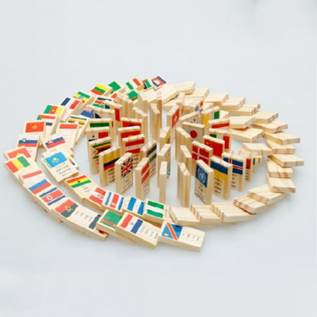 Wooden National Flag Domino Building Blocks Set Geography Early Educational Toys
Wooden National Flag Domino Building Blocks Set Geography Early Educational Toys