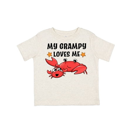 Inktastic My Grampy Loves Me- Cute Crab Family Gift Toddler Boy or Toddler Girl T-Shirt
Inktastic My Grampy Loves Me- Cute Crab Family Gift Toddler Boy or Toddler Girl T-Shirt