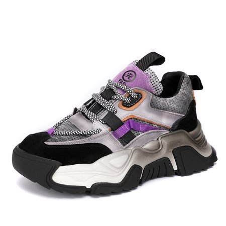 Women‘s Platform Low Top Sneakers Round Toe Colorblock Non-slip Sports Shoes Casual Lace-up Sneakers
Women‘s Platform Low Top Sneakers Round Toe Colorblock Non-slip Sports Shoes Casual Lace-up Sneakers