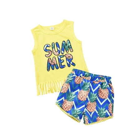 Sngxgn Girl s 2 Piece Outfits Floral Print Sleeveless Cute Cami Dresses and Short Sleeve Lettuce Trim Tie Front Top SetsCasual Outfits For Girls Yellow 3-4 Years
Sngxgn Girl s 2 Piece Outfits Floral Print Sleeveless Cute Cami Dresses and Short Sleeve Lettuce Trim Tie Front Top SetsCasual Outfits For Girls Yellow 3-4 Years