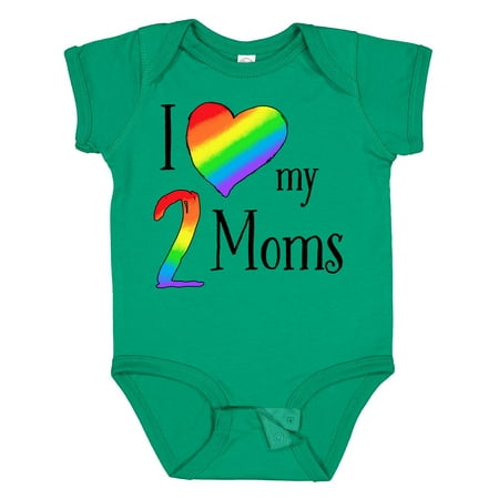 Inktastic I Love My Two Moms- Pride Rainbow Heart Gift Baby Boy or Baby Girl Bodysuit
Inktastic I Love My Two Moms- Pride Rainbow Heart Gift Baby Boy or Baby Girl Bodysuit