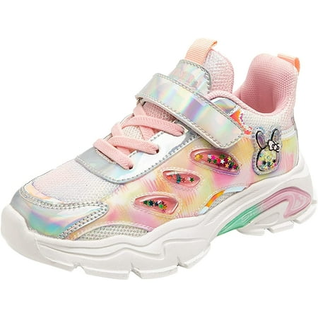 Kids Girls Mesh Sneaker Hook Loop Fashion Shoes Sequins Soft Sole Shoe for Toddler/Little Kid/Big Kid
Kids Girls Mesh Sneaker Hook Loop Fashion Shoes Sequins Soft Sole Shoe for Toddler/Little Kid/Big Kid