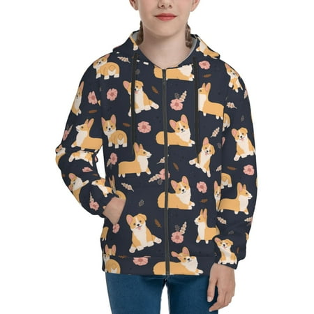 Hoodies for Teen Girls Boys Cute Corgi Dog Flower Pink Long Sleeve Youth Kids Essentials Zip Up Hoodie Lghtweight Fashion Hoodies & Sweatshirts Jacket Fall Winter Outfits Tops
Hoodies for Teen Girls Boys Cute Corgi Dog Flower Pink Long Sleeve Youth Kids Essentials Zip Up Hoodie Lghtweight Fashion Hoodies & Sweatshirts Jacket Fall Winter Outfits Tops