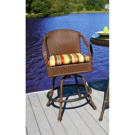 Tortuga Lexington Outdoor Bar Stool-Mojave Rave Brick